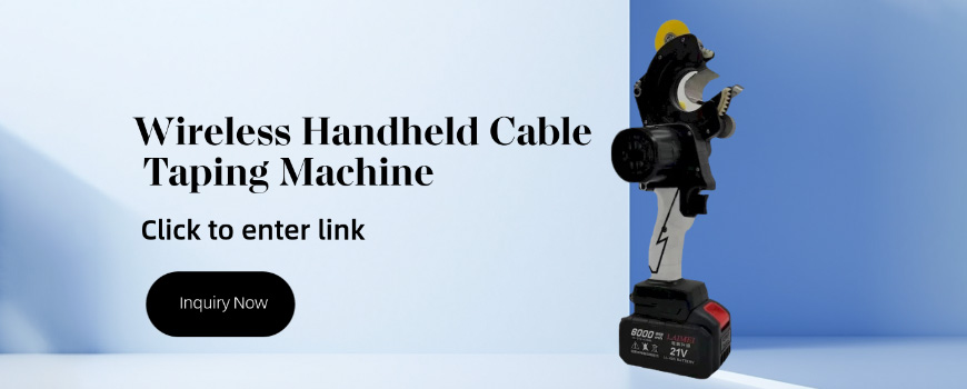 Teli sargılamayı her yere götürün! AT-101 Kablosuz El Tipi Kablo Bantlama Makinesi, sınırsız hızlı, taşınabilir ve hassas bantlama sunar.