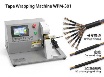Otomatik Bant Sarma Makinesi 2-50mm Bant Genişliği WPM-301 - Bantlama Makinesi