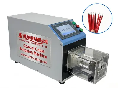 Otomatik Koaksiyel Kablo Tel Soyma Makinesi WPM-6806D