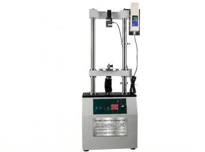 Elektrikli Çift Sütun Kuvvet Ölçer Test Standı WPM-5000A - Terminal Çekme Test Cihazı