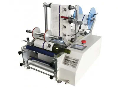 Yarı Otomatik Yuvarlak Şişe Etiketleme Makinesi WPM-7160