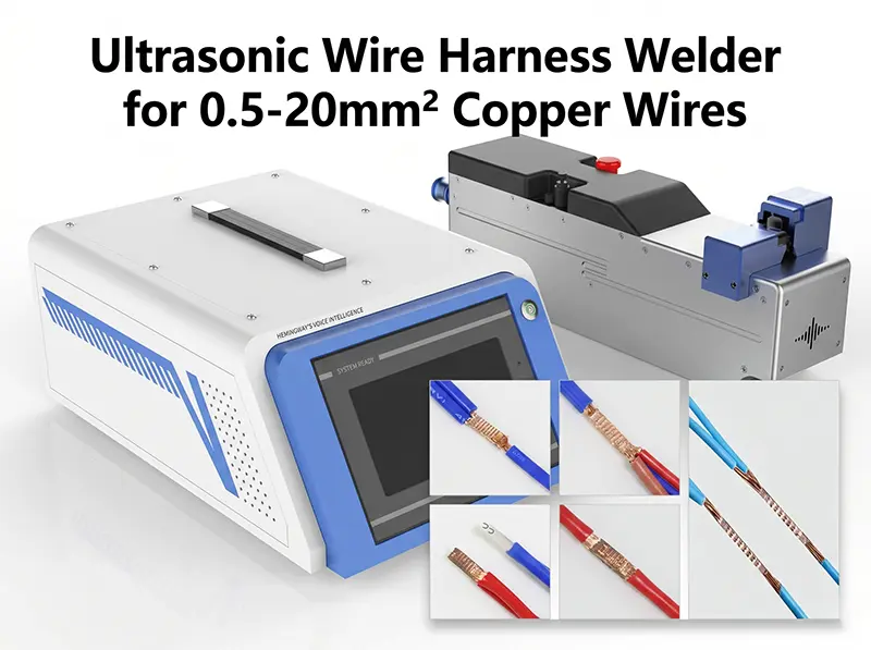 Ultrasonik Kablo Demeti Kaynak Makinesi 0.5-20mm² WPM-001N