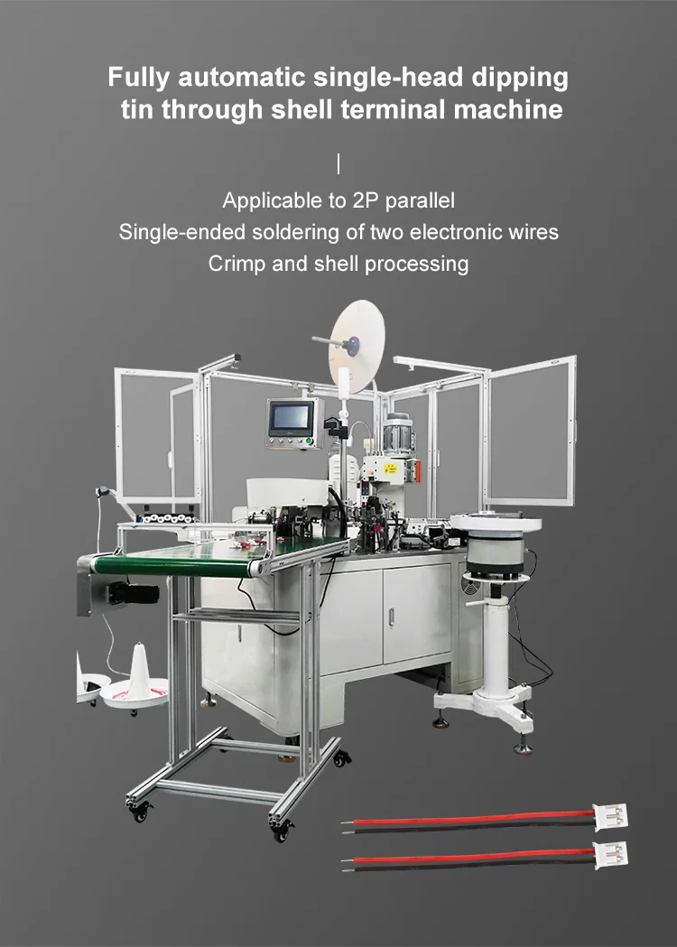 Fully automatic 2P parallel wire single head dipping tin through shell terminal machine. wire insert plastic plug machine, View Parallel wire insert shell plug machine Kabuk terminal makinesi ile tam otomatik 2P paralel telli tek kafa daldırma kalay. tel ekleme plastik fiş makinesi, Görünüm Paralel tel ekleme kabuk fiş makinesi