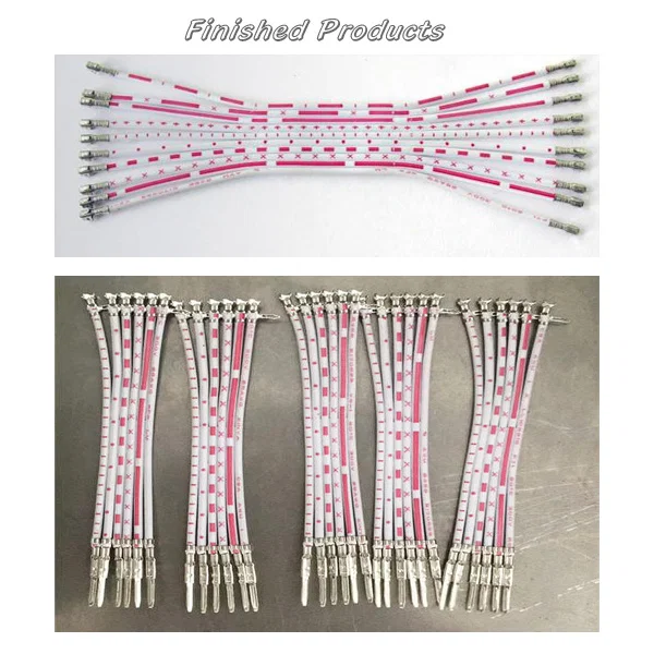 Düz Kablo Sıkma Makinesi, Şerit Kablo Sıkma Makinesi, Çift Kafa Şerit Kablo Sıkma Makinesi 