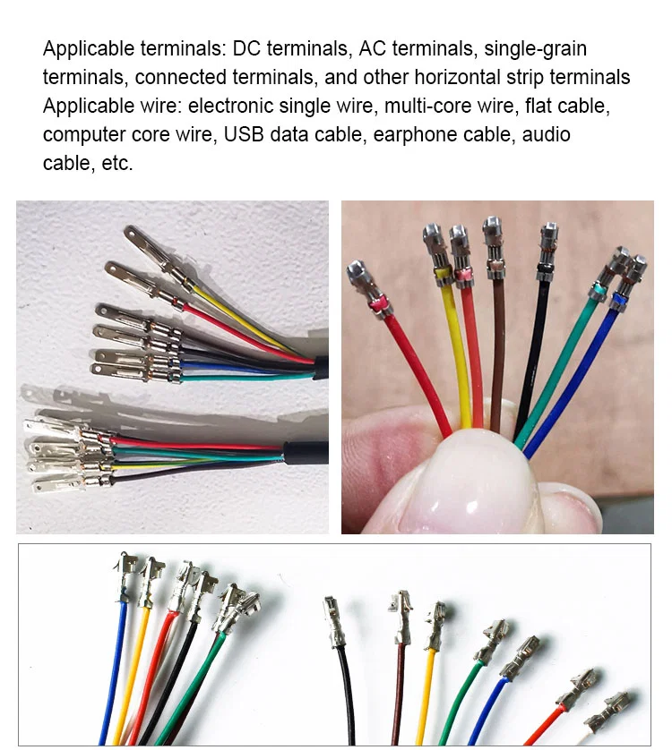 applications of stripping crimping terminal machine, Wire Stripping Crimping Machine,Wire Crimp Machine