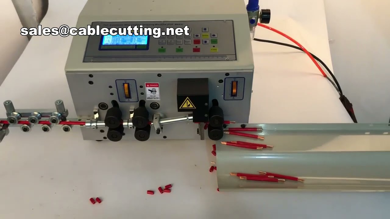Cooper Tool Tel Kesme ve Sıyırma Makinesi | Tungsten Tel Kesici Otomatik İşleme