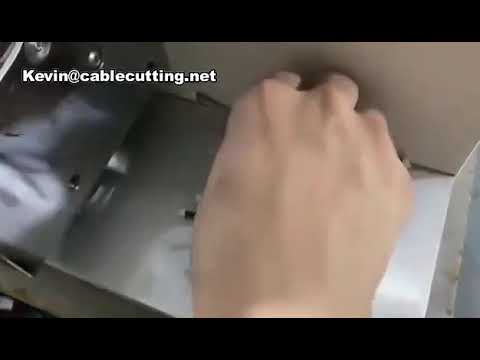 Yarı Otomatik Kablo Demeti Etiketleme ve Bant Sarma Makinesi | Tel Kılıf Sarma