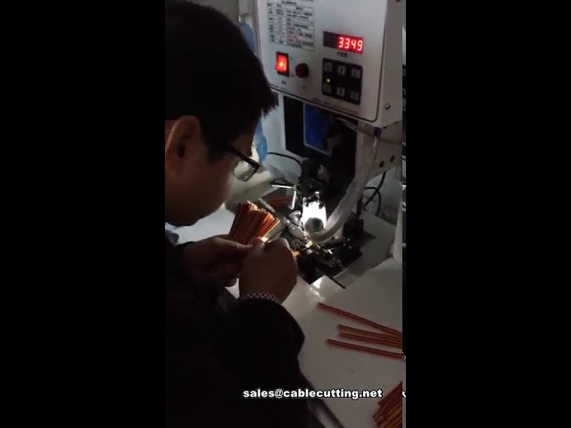 Şerit Kablo Terminal Krimp Makinası | Otomatik Terminal Pres Makinası