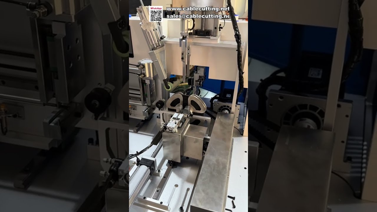 Tam Otomatik Metre Sayma, Tel Kesme, Sarma ve Bağlama Makinesi