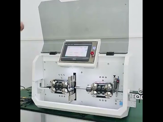 10 Çekirdekli Kablo Kesme ve Sıyırma Makinesi | İç ve Dış Kılıf Soyma