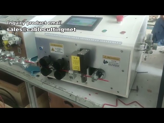 Otomatik Tel Bükme, Kesme ve Sıyırma Makinesi - Verimli Endüstriyel Çözüm