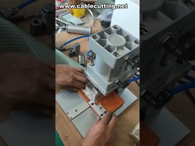 Şerit Kablo Sıkma Makinesi | Düz Kablo Presleme ve Sıkma Cihazı