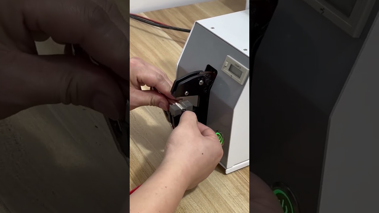 65EC Elektrik Terminal Sıkma Makinesi - Timsah Klips Sıkma | Fabrika Ekipmanları