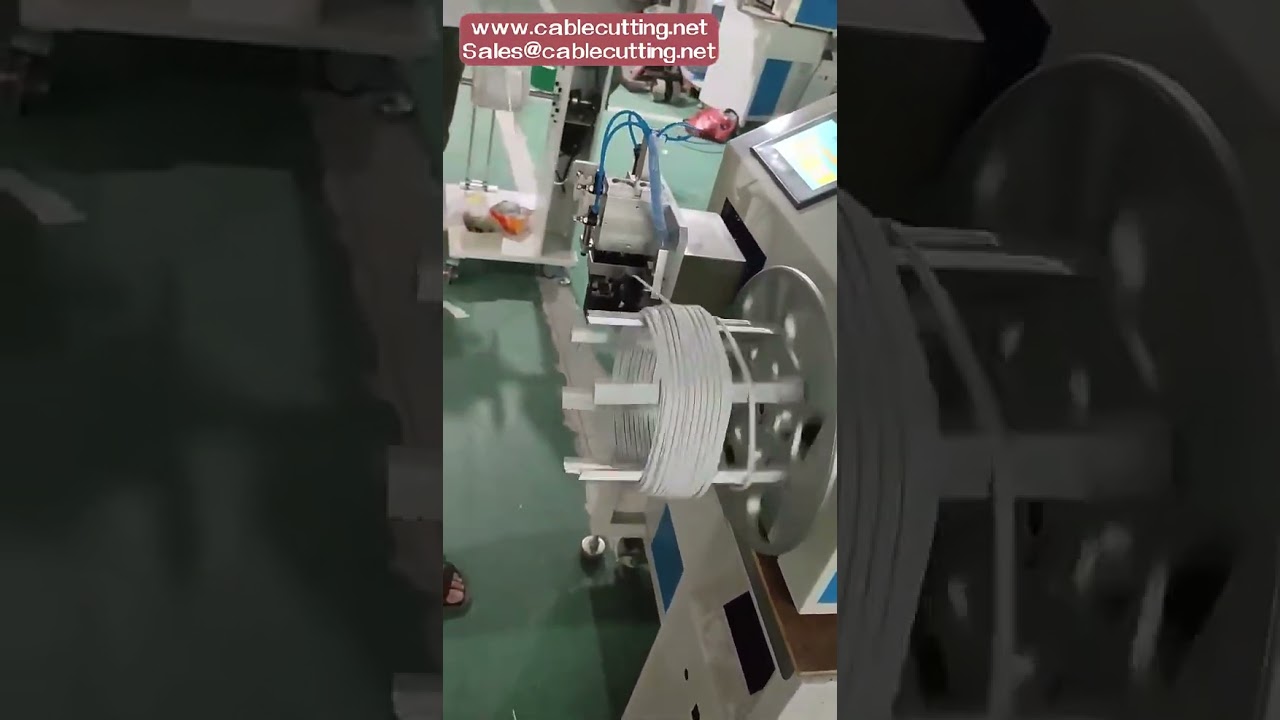 Hassas ve Verimli Tel İşleme: Ölçme, Kesme ve Sarma Makinesi