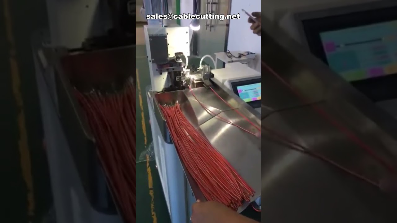 Tam Otomatik Terminal Presleme ve Sıkma Makinesi | Otomatik Kesme, Sıyırma ve Sıkma
