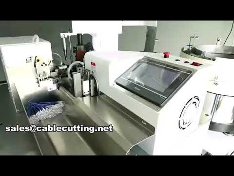 WPM-018-HS Otomatik Kablo Sıkma, Kılıf Takma ve Bükme/Kalaylama Makinesi