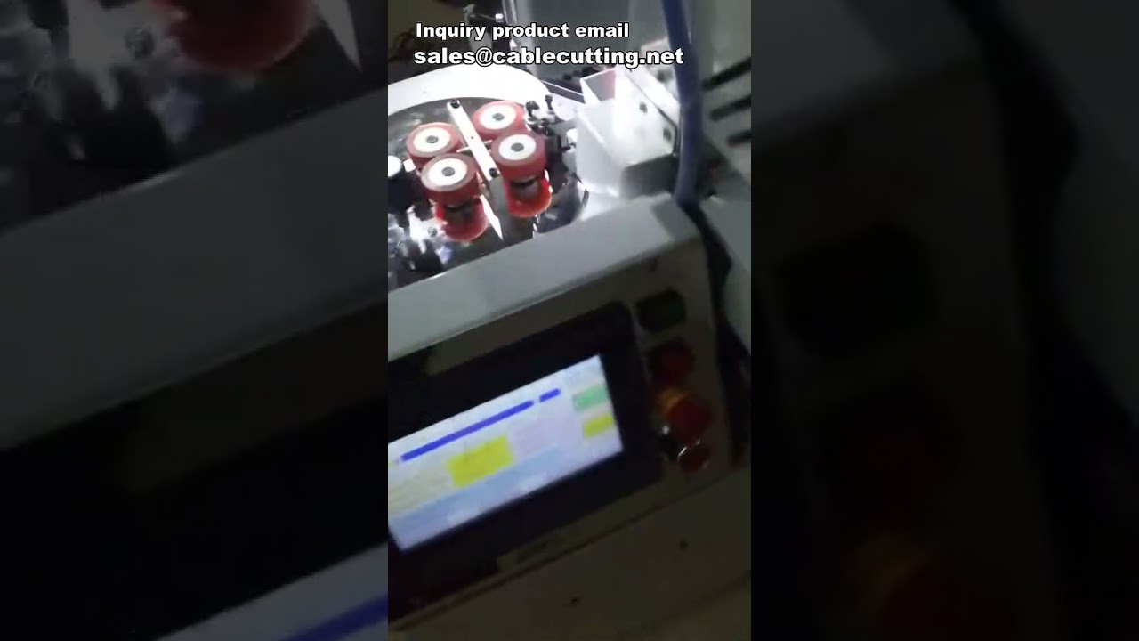Otomatik Terminal Sıkma Makinesi | Kablo ve Tel Sıkma Makinası