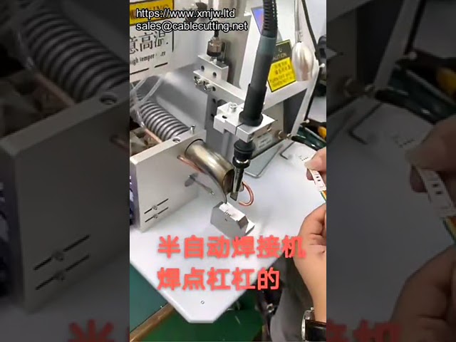Yarı Otomatik Lehimleme Makinesi | USB Veri Kablosu ve PCB Çift Taraflı Tel Bağlantı