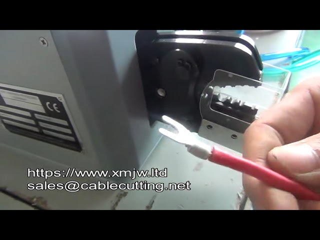 WPM-02 Pnömatik Kablo Pabucu ve Terminal Sıkma Makinesi - Gaz Hareketli Model