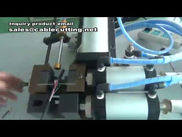 Pnömatik Kabuk Soyma Makinesi, Elektrikli Sıyırma Makinesi, Pnömatik Kablo Kılıfı Sıyırıcı - Verimli ve Hızlı