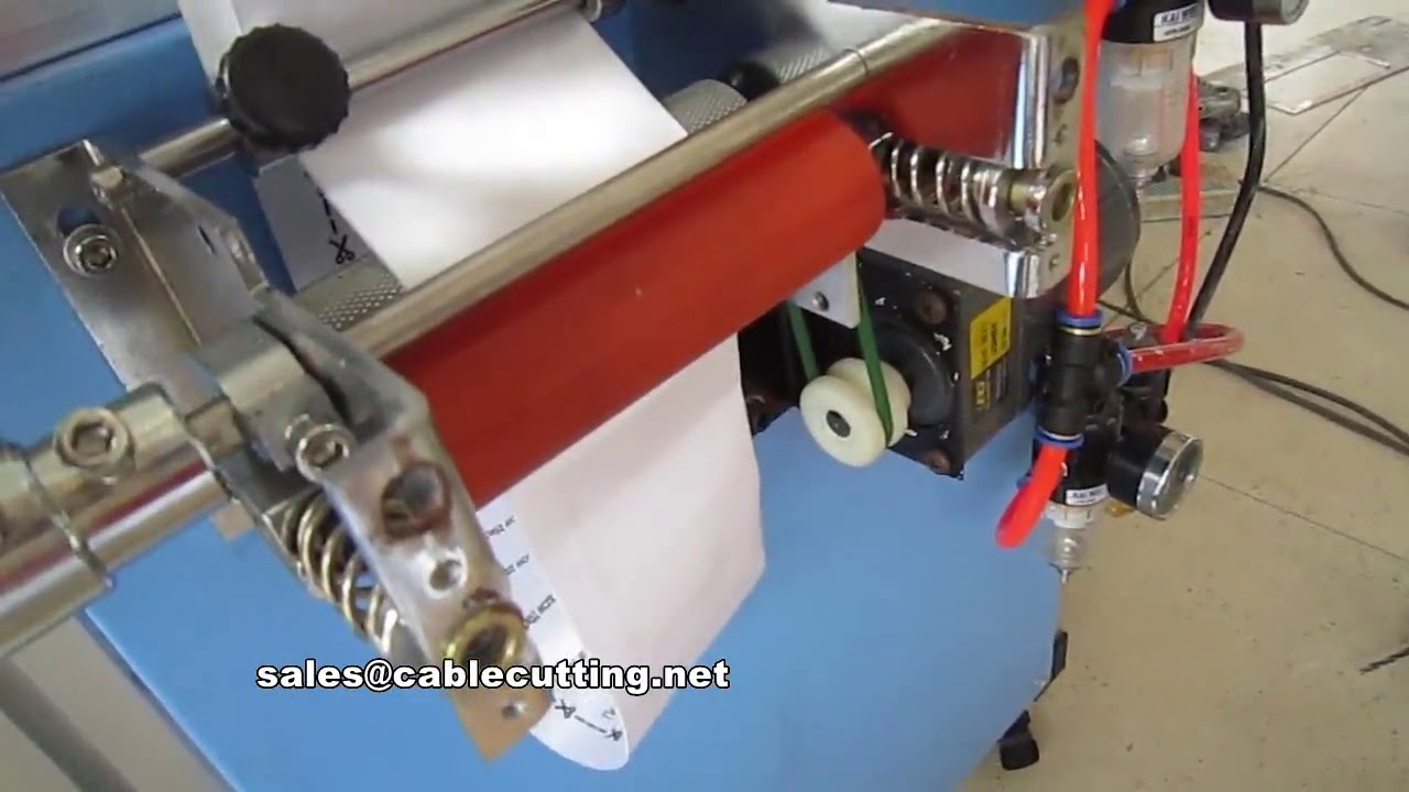 Beyaz Saten Kumaş Etiket Kesim Makinesi – Ultrasonik, Dokuma Etiketler ve TTR Yazıcılar İçin