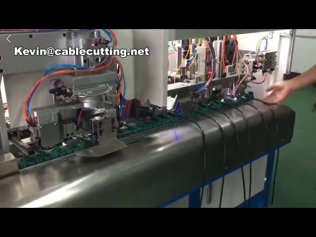 2 Pin ve 3 Pin Otomatik Fiş Terminal Sıkma ve Takma Makinesi - Priz Presleme