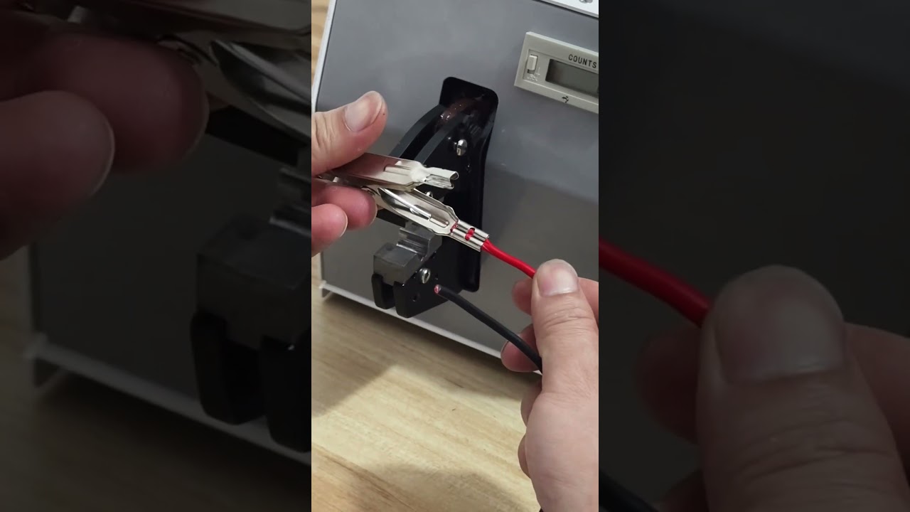 Electric Terminal Crimping Machine for Alligator Clips The Ultimate Tool #factory #machine