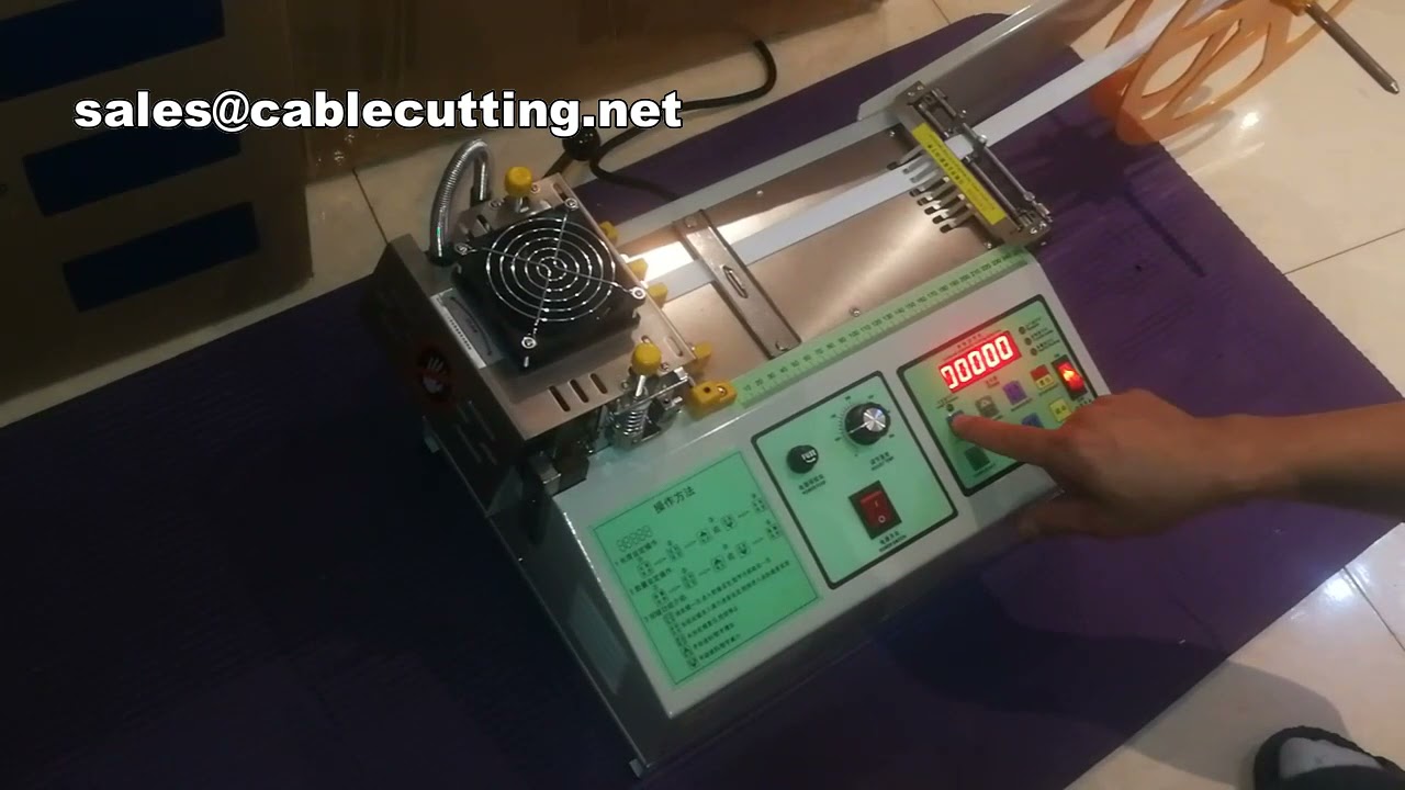 Kumaş Kemer, Fermuar Bant ve Elastik Bant Kesme Makinası Kullanım Kılavuzu