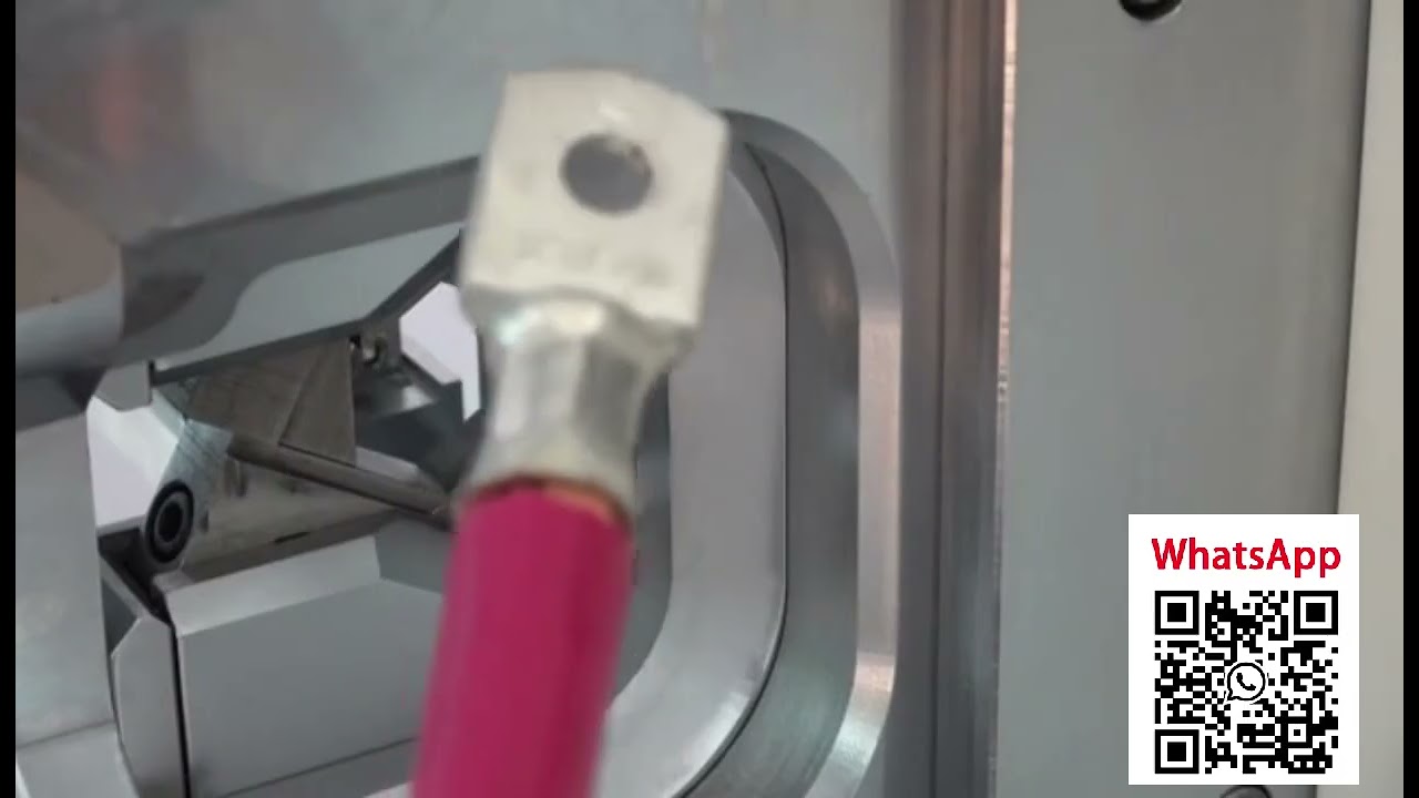 120mm² Servo Sıkma Makinesi – Kalıpsız, Hızlı Terminal Değiştirme