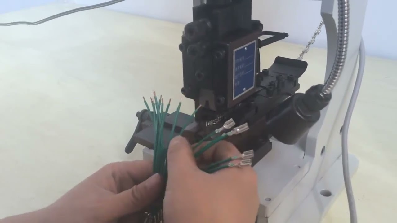 Otomatik Terminal Presleme Makinesi | Yatay/Dikey/Tek Kalıp Seçenekli 1.5T-2.0T Kablo
