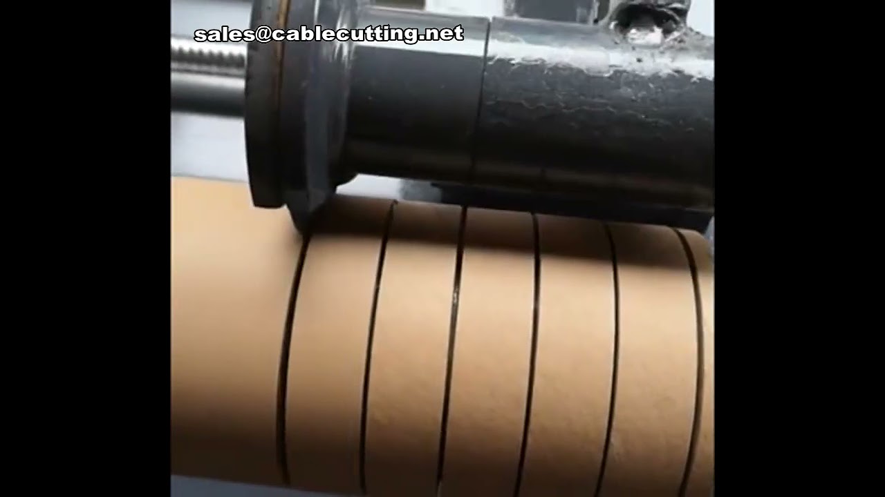 Kağıt Tüp Kesme Makinesi, Kraft Kâğıt Core Dilme Makinesi - Fabrika Üretim Ekipmanları