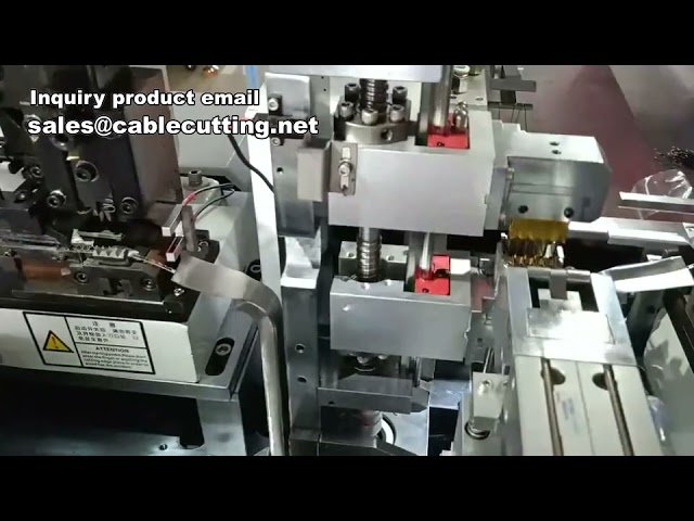 Automatic Terminal Crimping Machine for Wire Processing Factory Automation