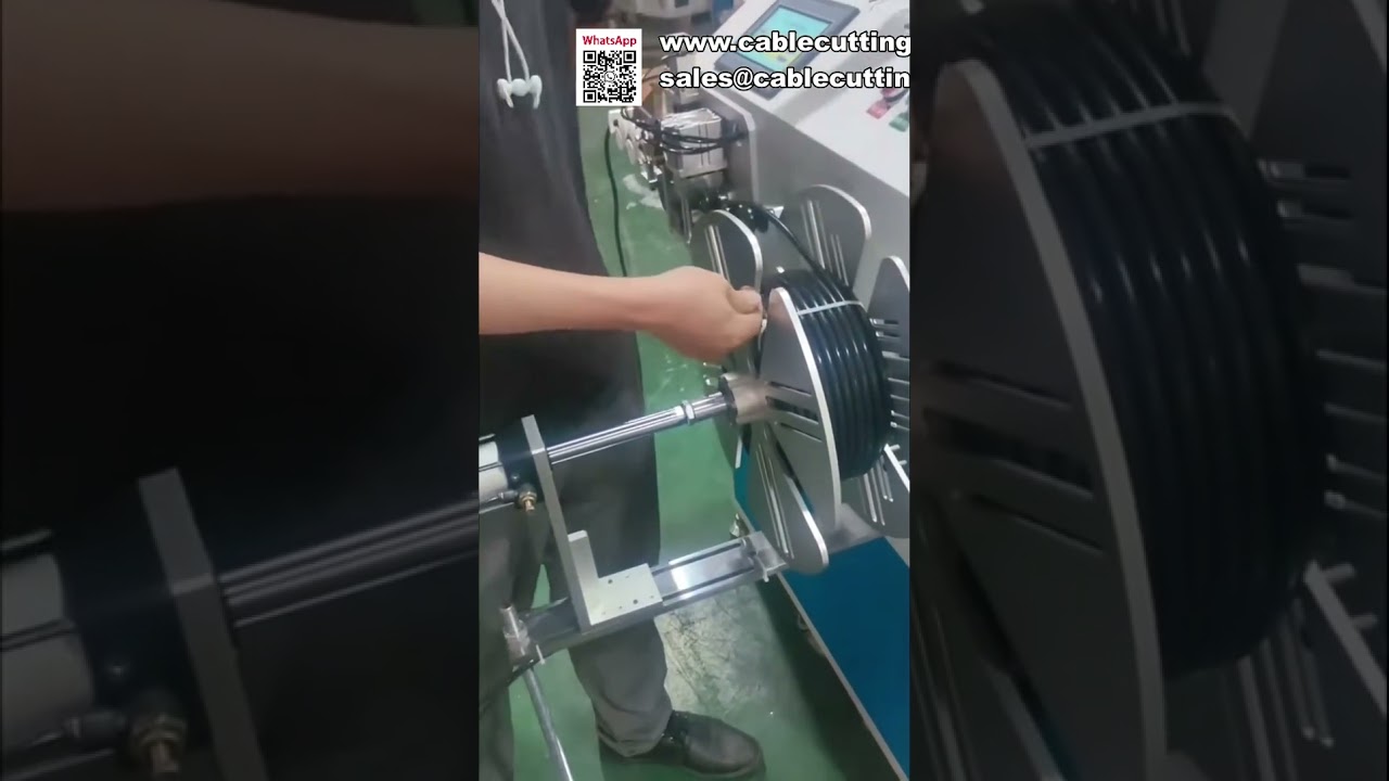 Otomatik Tel Sarma ve Metre Sayma Makinesi – Hortum ve Kablolar İçin
