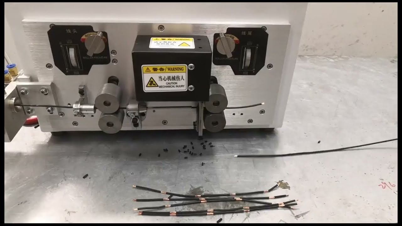 Tam Otomatik Kılıf Tipi Kablo Kesme ve Sıyırma Makinesi