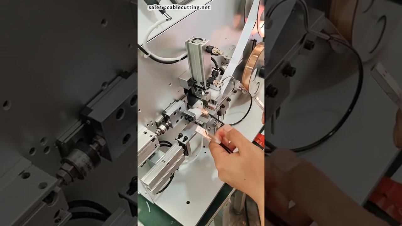 Kare Bakır Folyo Makinesi – Örgü Ters Çevirme & Folyo Sarma Seti #fabrika #makine