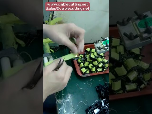 810 820 Computerized C Electric Automatic Coil Winder Winding Machine 750W 400W for 0 03 1 2mm 0 2 3