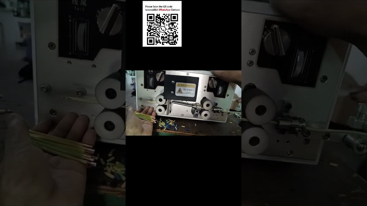 Bilgisayarlı Tel Kesme ve Sıyırma Makinesi | Elektronik & Terminal Kabloları İçin | #EV Kablo Demeti İşleme