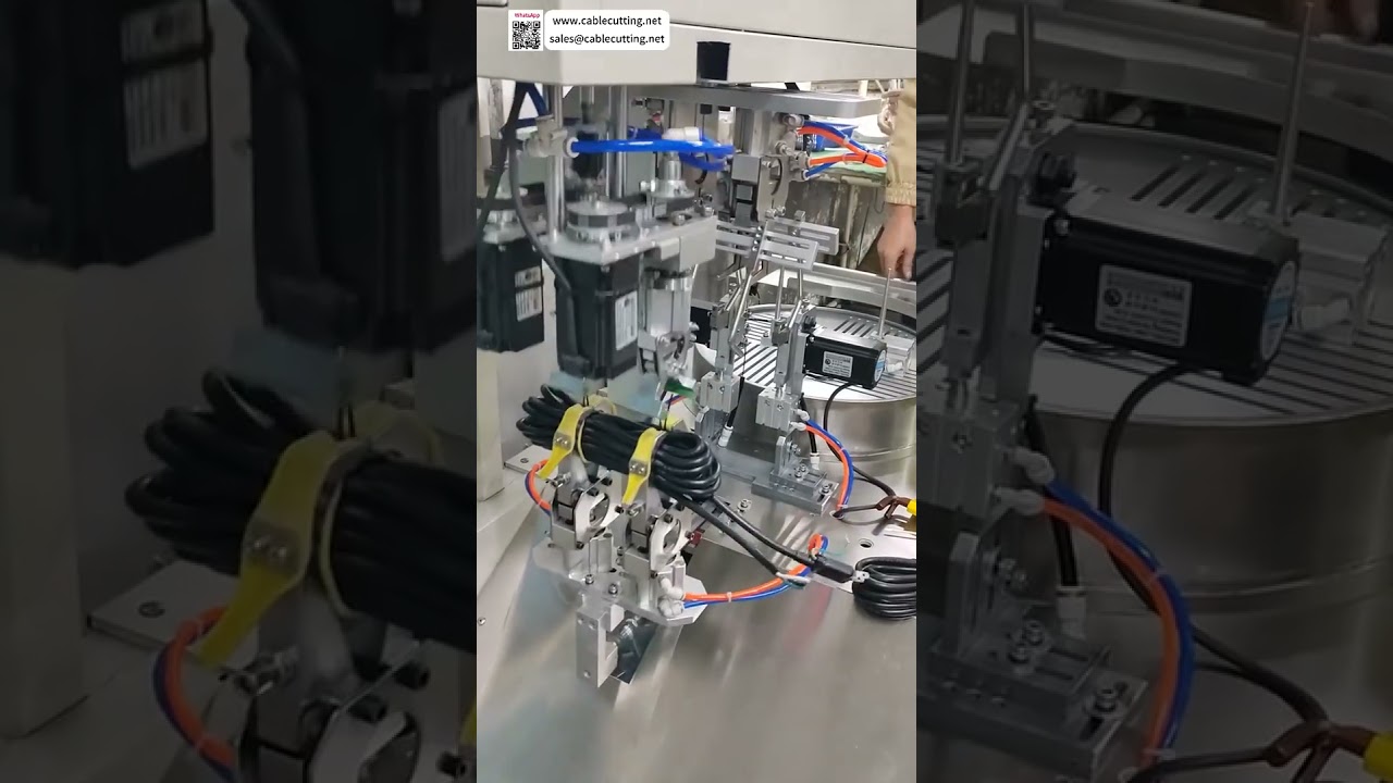 Yüksek Hızlı Otomatik Çift Telli Bağlama Makinesi | Kablo Düzenleme ve Paketleme Çözümü