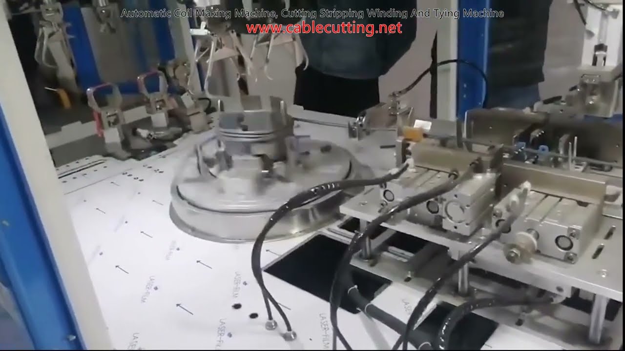 Otomatik Bobin Sarma Makinesi | Tel Kesme, Sıyırma, Sarma ve Bağlama
