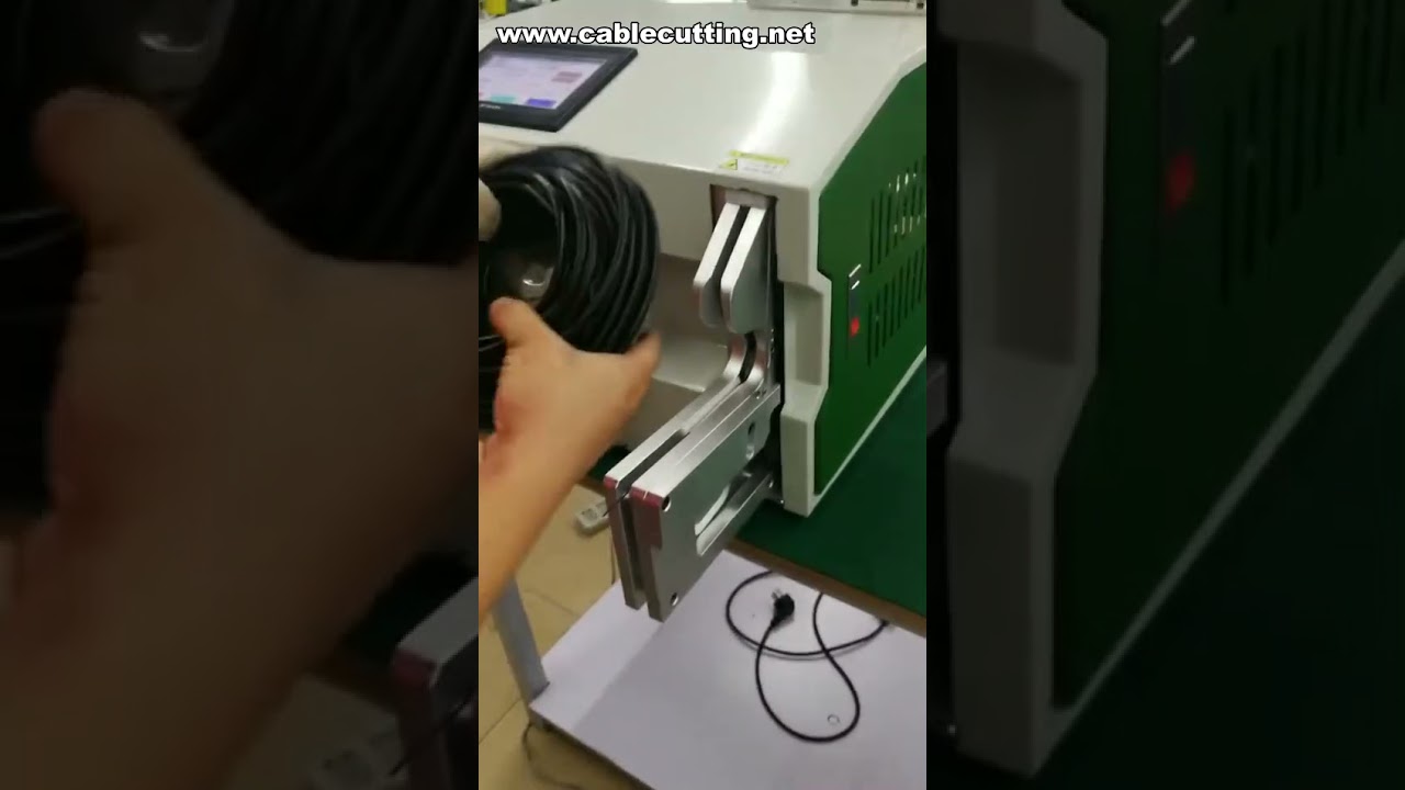 Güç Kablosu Sarma ve Bağlama Makinesi | Otomatik Kablo Sarma Makinası