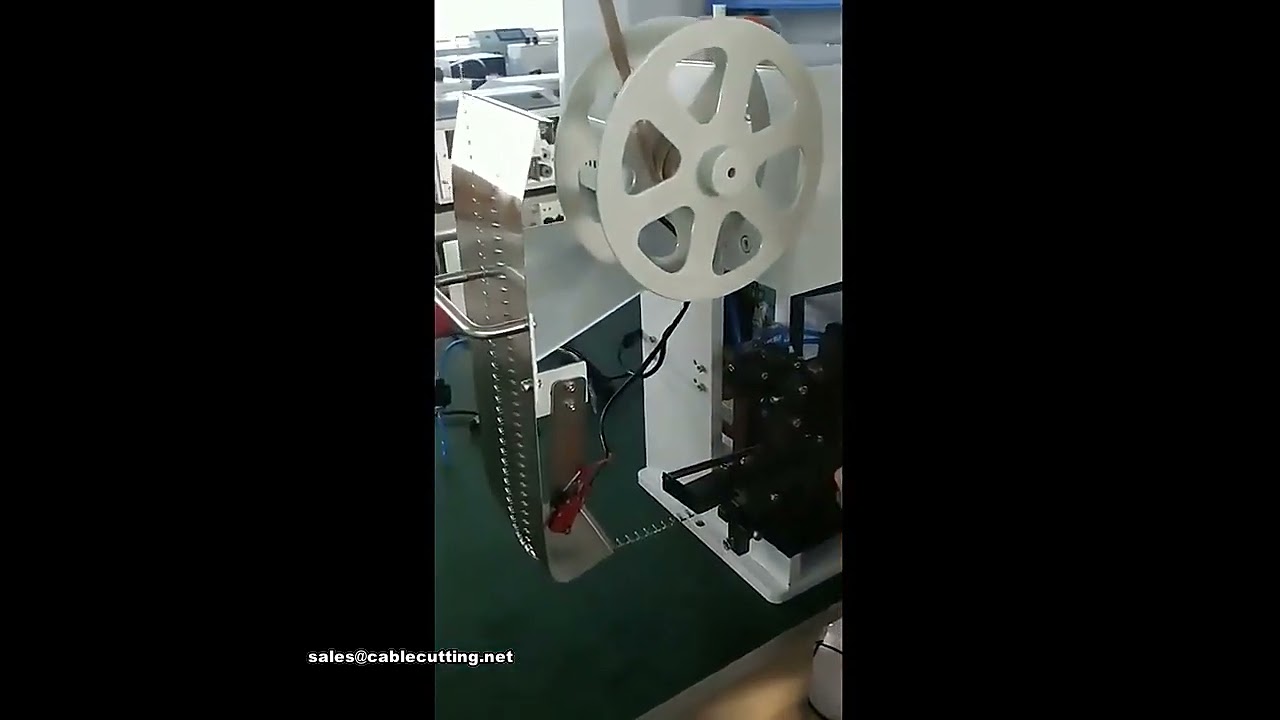 Tam Otomatik Tel Kesme, Sıyırma ve Kıvırma Makinesi – Çin Yapımı