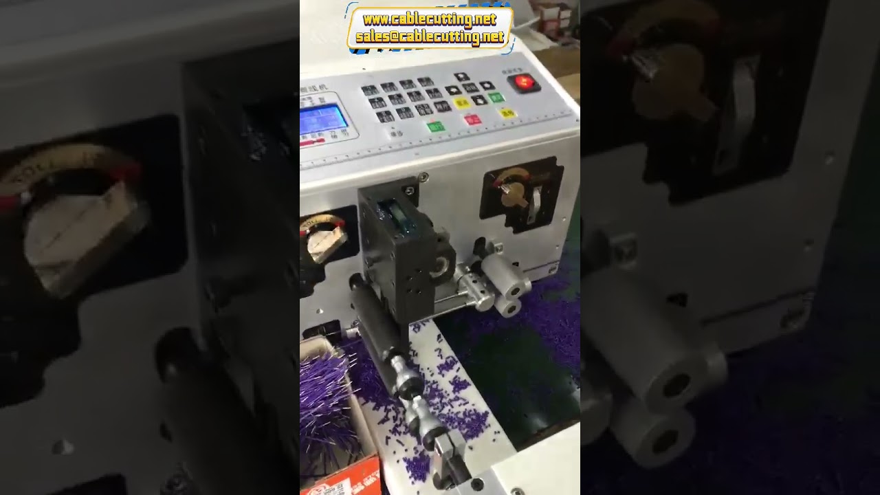 Endüstriyel Kablo Sıyırma, Kesme, Soyma ve Bükme Makinesi