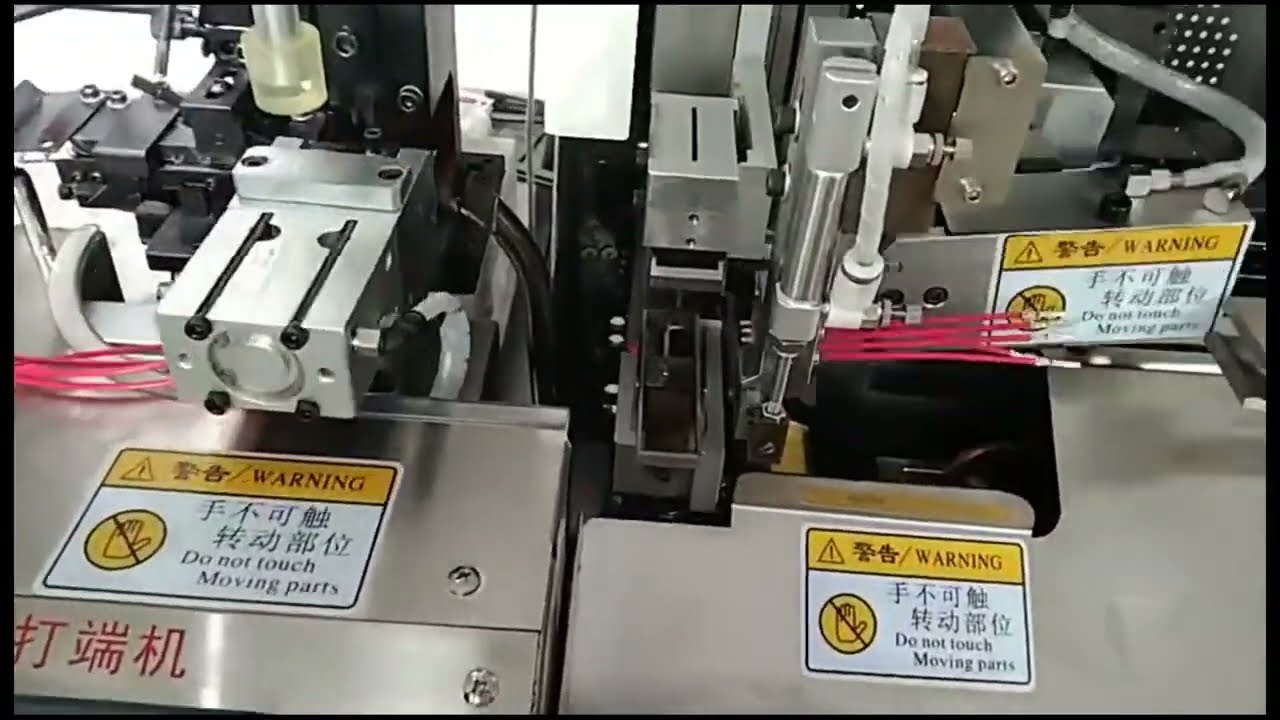 Tam Otomatik Çift Uçlu Tel Kalaylama Makinesi – Bir Uç Daldırma, Diğer Uç Sıkma