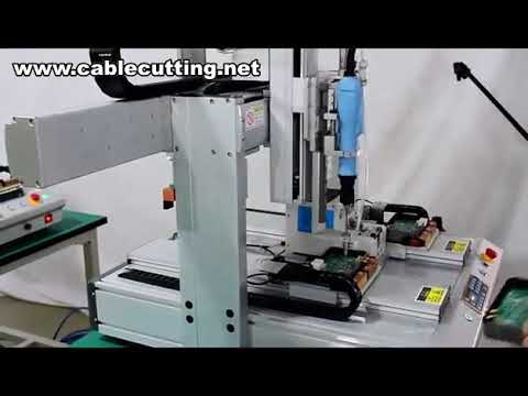 Otomatik Vida Sıkma Makinesi | Masaüstü Robot Tornavida ile Hassas Kilitleme