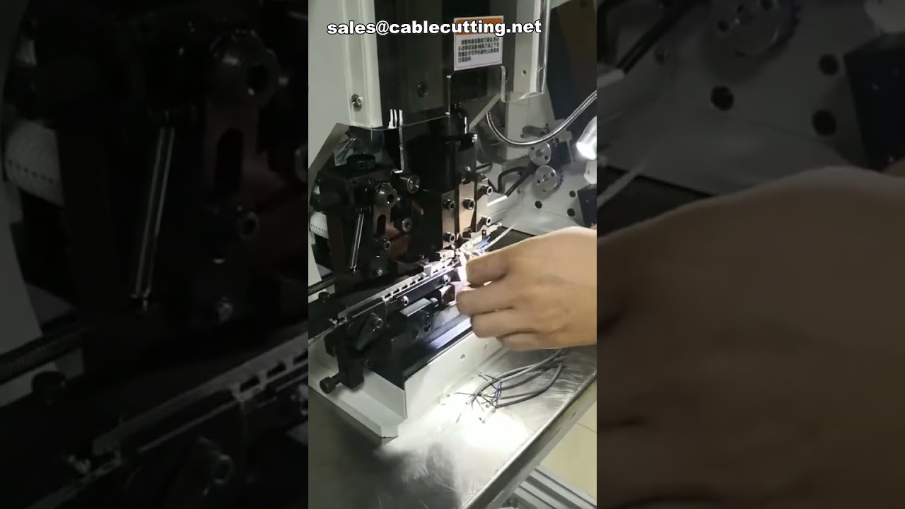 Otomatik Kablo Soyma ve Krimpleme Makinesi | Endüstriyel Tel İşleme Ekipmanı
