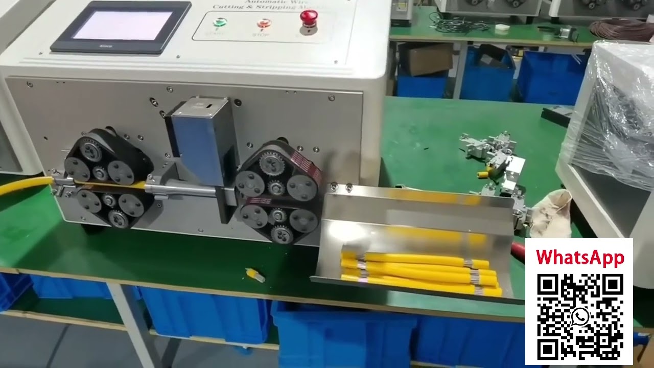 Çeşitli Kablolar İçin Yeni Enerji Kablo Soyma Makinesi Fabrika Tanıtımı