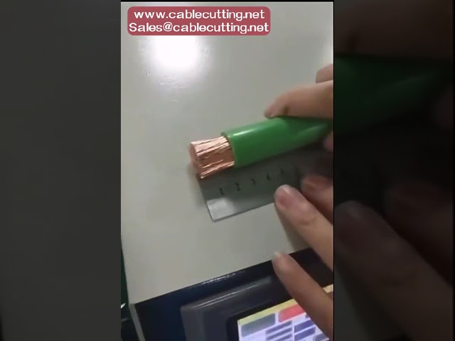 Yarı Otomatik Kablo Sıyırma Makinesi | Koaksiyel, Mikro Koaksiyel ve Triaksiyel Kablo için