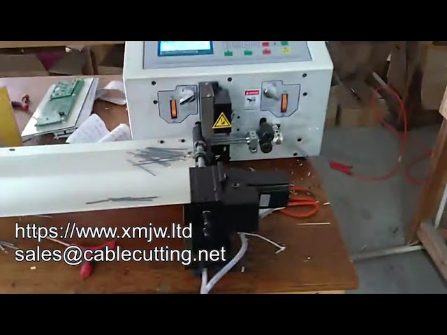 WPM-06 Yüksek Verimli Otomatik Bakır Tel Sıyırma, Kesme ve Bükme Makinesi