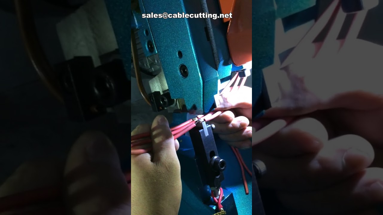 Bakır Bant Kesme ve Terminal Presleme Makinesi | Tel Ekleme ve Sarma Makinası