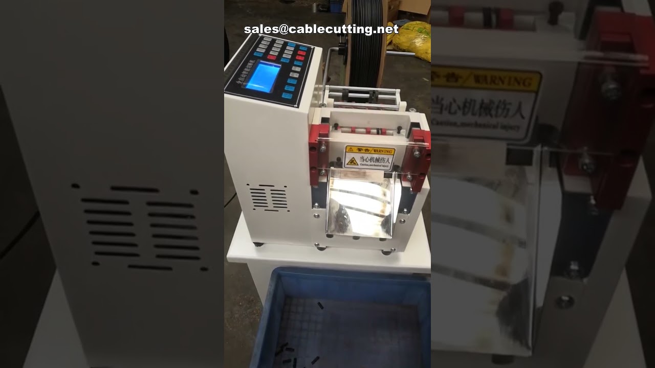 Isı Büzüşmeli Boru Kesme Makinesi | Otomatik Kablo ve Tüp Kesim Cihazı
